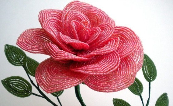 Схемы цветов для плетения из бисера -