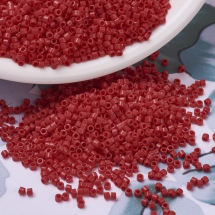 Бісер MIYUKI Delica DB0723 11/0, Opaque Red, 2000шт/10г, (УТ100032389)
