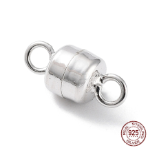 Серебро 925 Застежка Магнитная Колонка, Платина, 10.5х5х5мм, (УТ100032814)