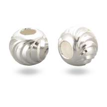 Серебро 925 Бусины Круглые, 5х4.5мм, Отверстие 2мм, (УТ100034928)