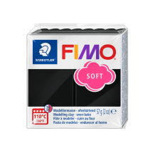 Полімерна Глина, FIMO Soft, Чорний №9 (57г), (УТ100013527)